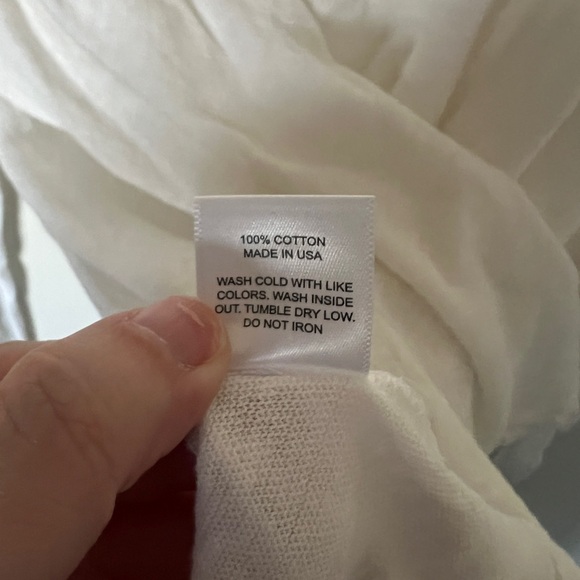 Every Other Thursday Men’s White Long Sleeve Shirt Casual Lightweight USA M - Picture 5 of 6